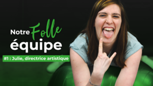 Notre folle équipe #1 : Julie, directrice artistique chez Val d'Oise Communication