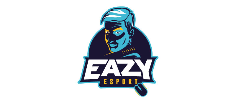 Logo Eazy E-sport réalisé par Val d’Oise Communication