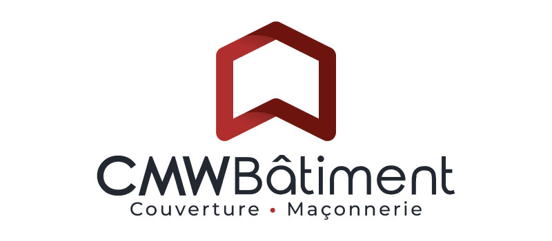Logo CMW Bâtiment réalisé par Val d’Oise Communication